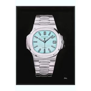 Rysunek Fine Art zegarka Patek Philippe Nautilus 5711 Tiffany&Co