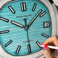 Drawing Patek Philippe 5711 Nautilus Tiffany&Co dial 170th anniversary real work art painting watches paintings drawings hand painted crayons collector unique home shop exclusive office apartment interior decoration luxury white background 9.jpg