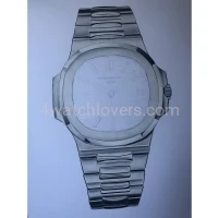 Drawing Patek Philippe 5711 Nautilus blue dial real work art painting watches paintings drawings hand painted crayons collector unique home exclusive shop office apartment interior decoration luxury white background 5.jpg
