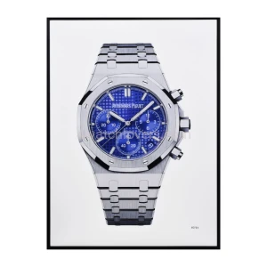 Obraz Fine Art zegarka Audemars Piguet Royal Oak Chronograf Fioletowa Tarcza