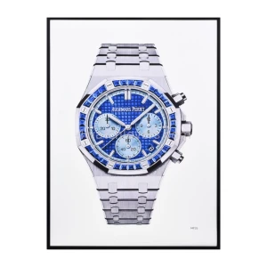 Obraz Fine Art zegarka Audemars Piguet Royal Oak Chronograf Szafirowy Bezel
