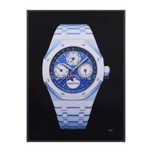 Obraz Fine Art zegarka Audemars Piguet Royal Oak Wieczny Kalendarz Biała Ceramika