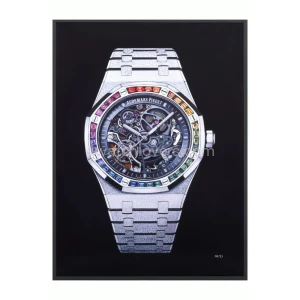 Obraz Fine Art zegarka Audemars Piguet Royal Oak Frosted Białe Złoto