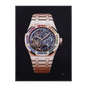 Obraz Fine Art zegarka Audemars Piguet Royal Oak Frosted Różowe Złoto