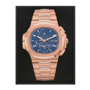 Obraz olejny zegarka Patek Philippe 5990/1R Nautilus Różowe Złoto
