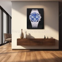 Drawing Audemars Piguet Royal Oak Chronograph Sapphire Bezel real work art drawing watches handjob painted reproduction copy collector crayons unique home shop apartment interior decoration luxury AP 3.jpg