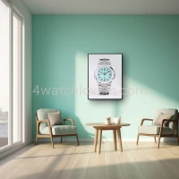 Drawing Patek Philippe 5711 Nautilus Tiffany&Co dial 170th anniversary real work art painting watches paintings drawings hand painted crayons collector unique home shop exclusive office apartment interior decoration luxury white background 11.jpg